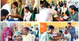 অর্ধসহস্রাধিক শিক্ষার্থীকে কোম্পানীগঞ্জে স্বাস্থ্যসেবা দিল ‘স্বর্ণালী প্রভাত’