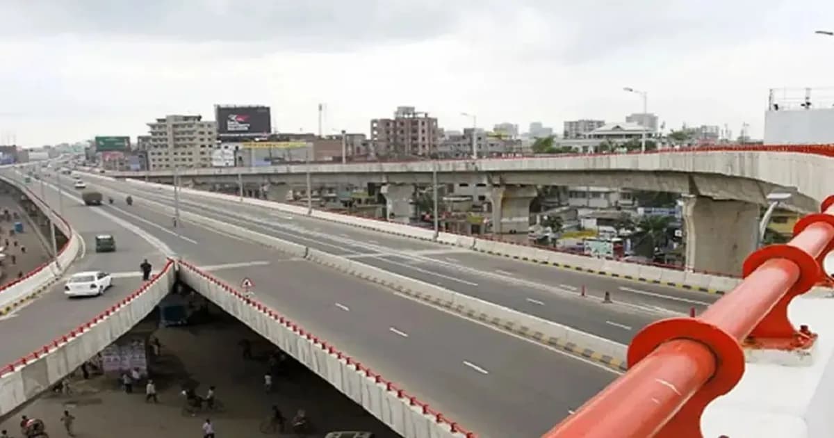 হানিফ ফ্লাইওভারে মোটরসাইকেল দুর্ঘটনায় নিরাপত্তাকর্মী নিহত