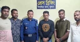 খুলনার দিঘলিয়ায় হত্যা ও মাদকের একাধিক মামলার আসামি জামির আটক