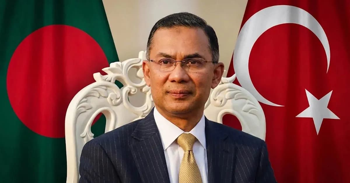 নভেম্বরে তুরস্ক সফর করবেন প্রধানমন্ত্রী তারেক রহমান