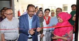 বিএমইউ'র ফার্মাকোলজি বিভাগে ড্রাই ফার্মাকোলজি ল্যাব উদ্বোধন