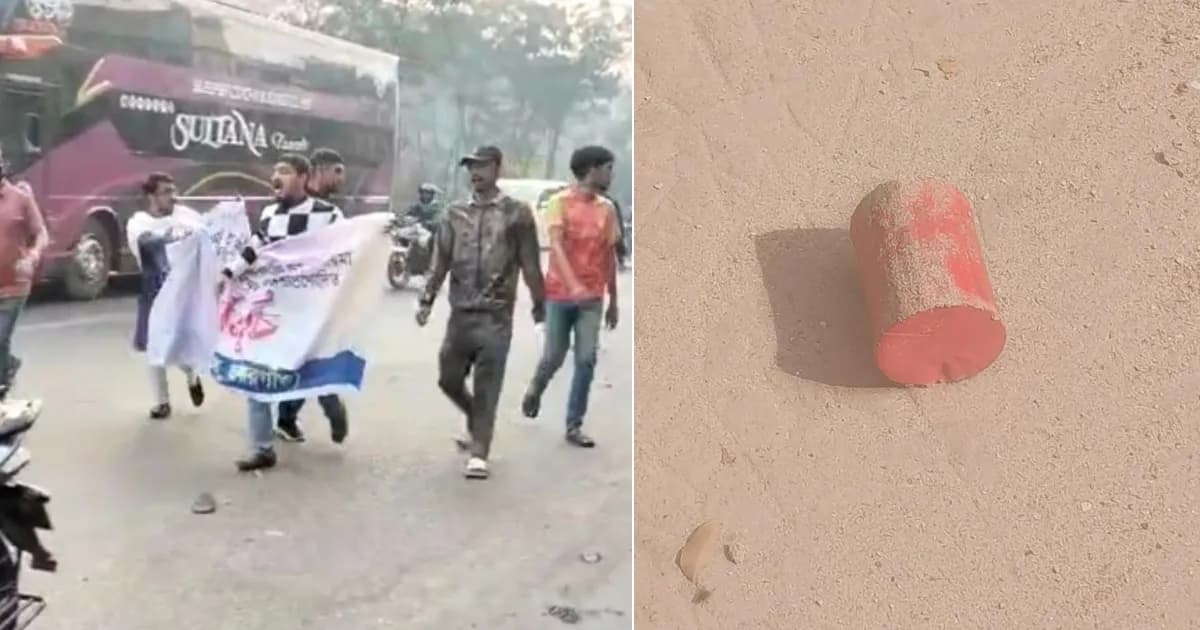 মোহাম্মদপুরে আওয়ামী লীগের ঝটিকা মিছিল, ককটেল উদ্ধার