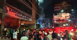 খুলনা সিটি মেডিকেলে ভয়াবহ আগুন
