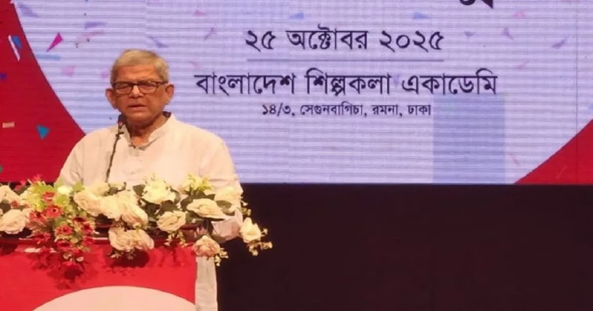সব দলকে নির্বাচনে অংশগ্রহণের আহ্বান জানালেন মির্জা ফখরুল