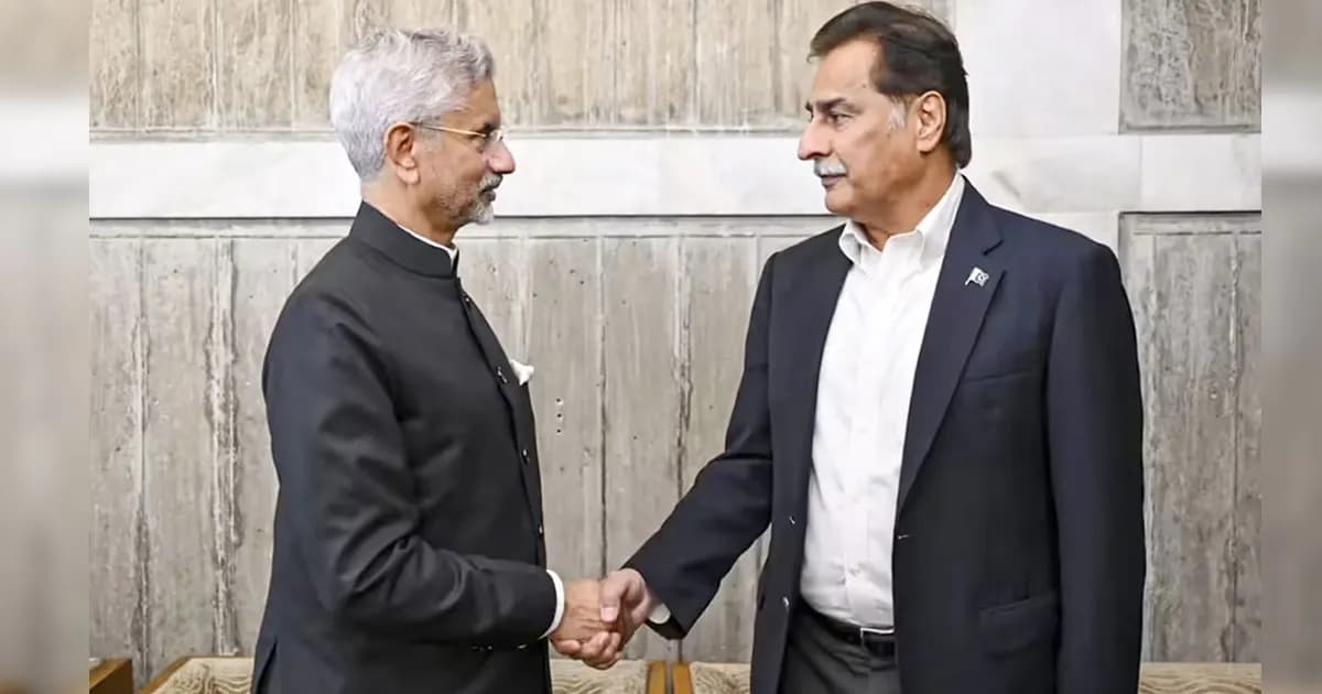 ঢাকায় জয়শঙ্করের সঙ্গে সাক্ষাৎ নিয়ে যা বললেন পাকিস্তানের স্পিকার