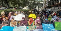 দাবি আদায় না হলে চলবে আন্দোলন, হুঁশিয়ারি শিক্ষার্থীদের