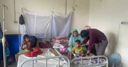 কুলাউড়ায় হামের আতঙ্ক, হাসপাতালে ভর্তি ৮ শিশু