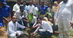 শংকরপাশা ইউনিয়ন স্বাস্থ্যকেন্দ্রে পরিচ্ছন্নতা অভিযান ও বৃক্ষরোপণ কর্মসূচি