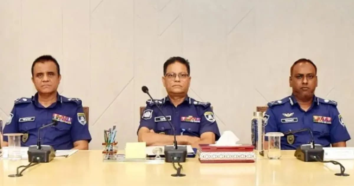 চ্যালেঞ্জ মোকাবিলা করে নিরপেক্ষভাবে দায়িত্ব পালনের আহ্বান আইজিপির