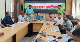 কটিয়াদীতে কোরবানির পশু জবাই ও চামড়া সংরক্ষণে সচেতনতামূলক প্রশিক্ষণ