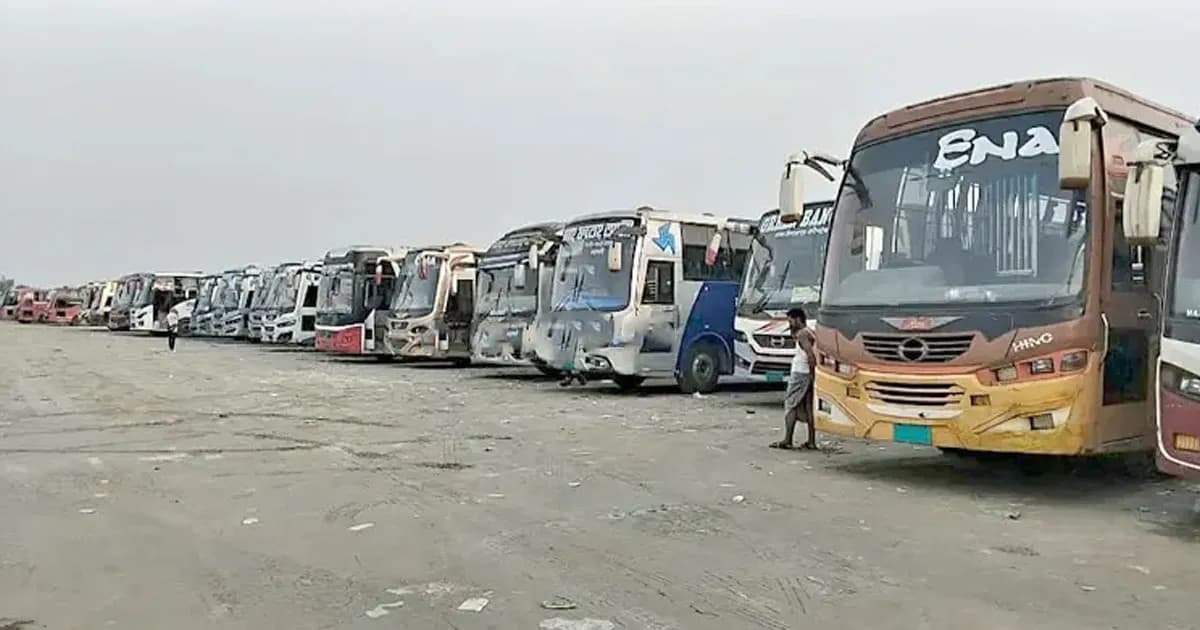 পূর্বাচল ডিপোতে যাচ্ছে শত শত বাস, মহাখালীতে কমছে যানজট