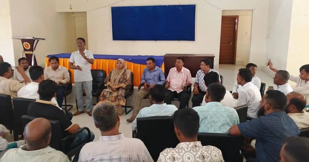 শাল্লায় এমপি-পত্নীর মধ্যস্থতায় দীর্ঘদিনের কোন্দলের অবসান