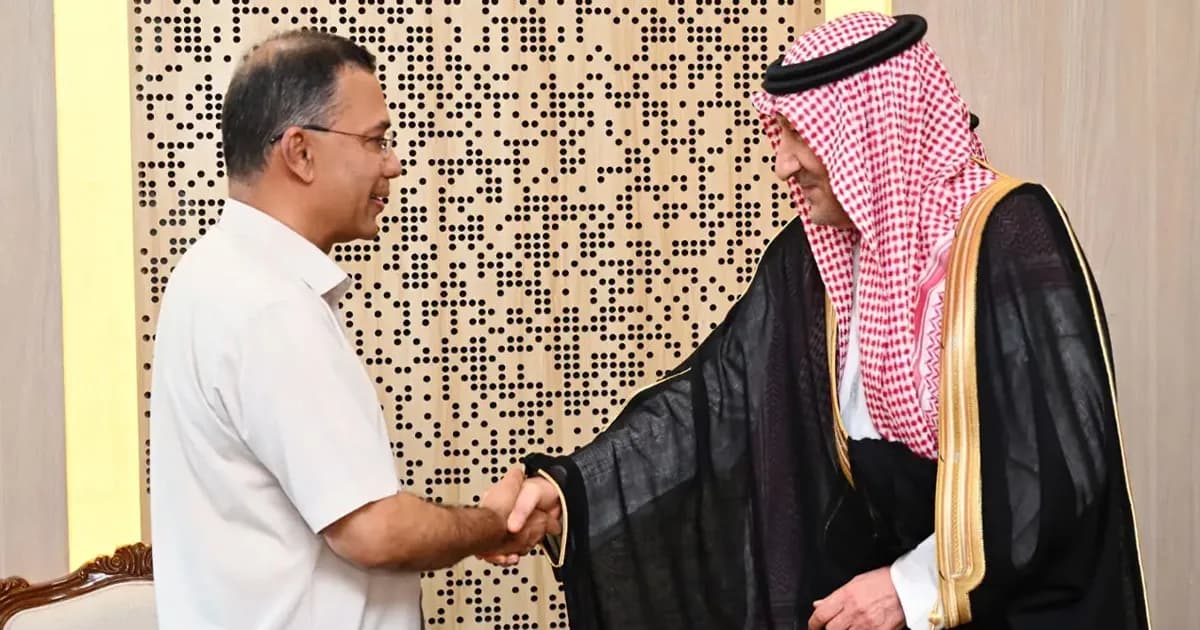 প্রধানমন্ত্রীর সঙ্গে সৌদির উপ-পররাষ্ট্রমন্ত্রীর বৈঠক