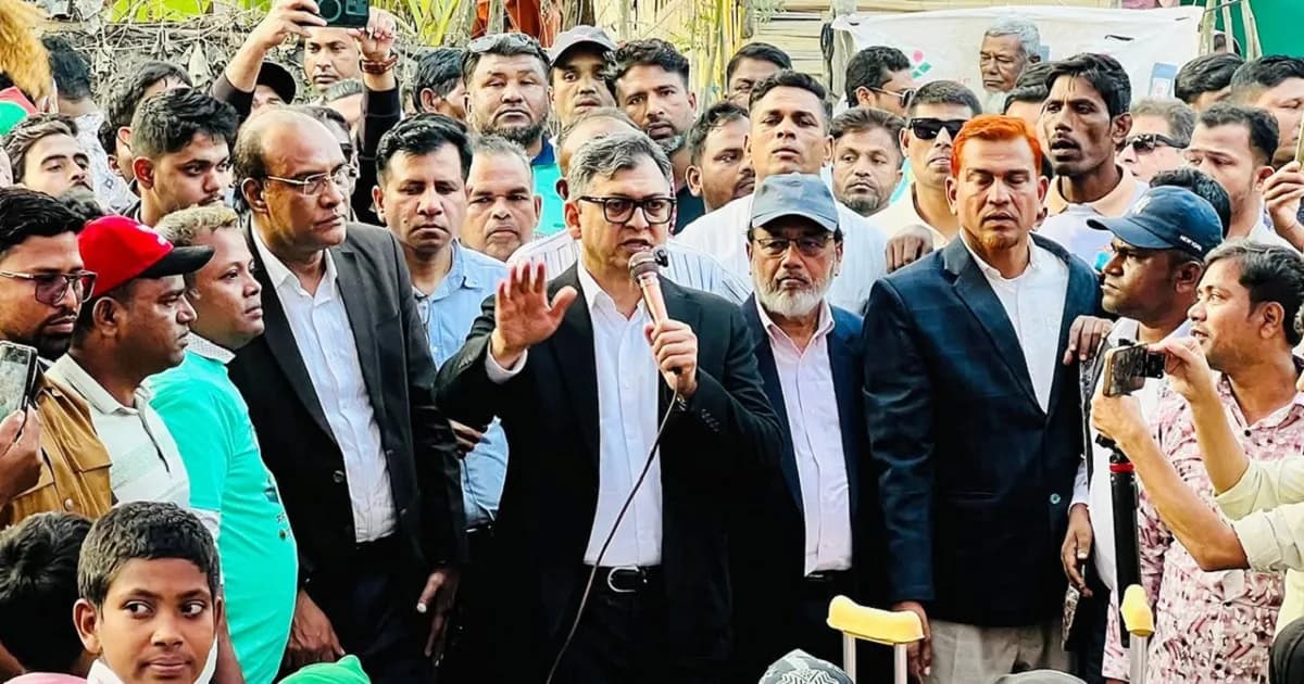 রেকর্ড গড়া জয়ের লক্ষ্য নিয়ে নির্বাচনি মাঠে সালাহউদ্দিন আহমেদ