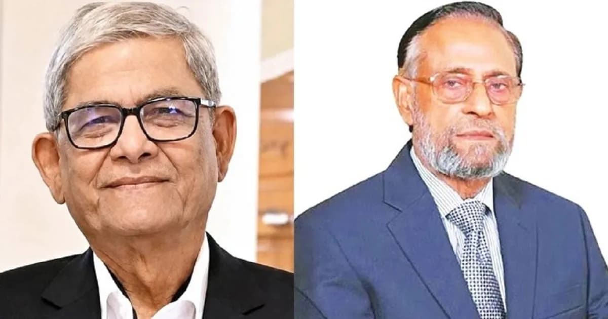 রাষ্ট্রপতি নির্বাচিত হওয়ায় মির্জা ফখরুলকে অভিনন্দন জানালেন অলি আহমদ