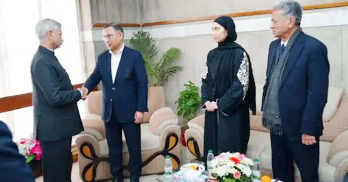 তারেক রহমানকে শোকবার্তা পৌঁছে দিলেন ভারতের পররাষ্ট্রমন্ত্রী