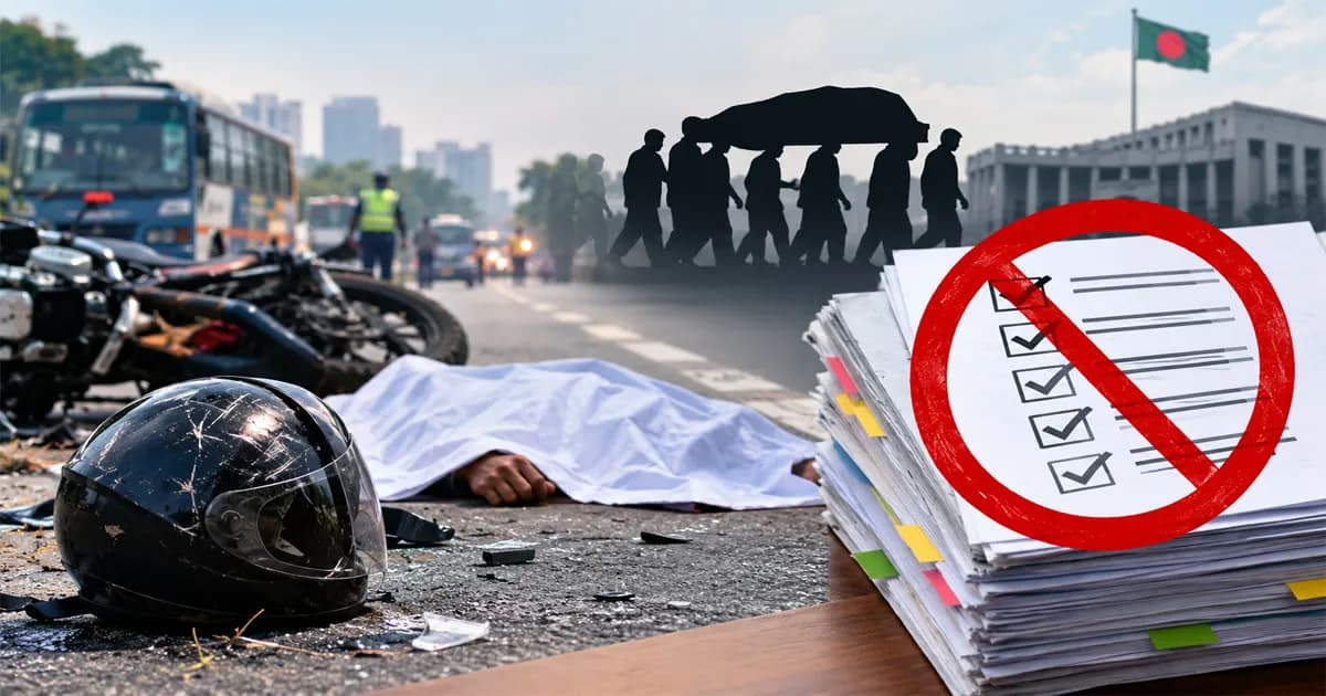 সড়কে থামছেই না মৃত্যুর মিছিল, বাস্তবায়ন হয়নি ১১১ সুপারিশ