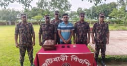 শ্রীমঙ্গল সীমান্তে ভারতে যাওয়ার চেষ্টায় নির্বাচনকর্মী আটক