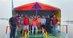 সম্প্রীতি ও সৌহার্দ্য বৃদ্ধিতে পূবাইল সাংবাদিক ক্লাবের নৌকা ভ্রমণ