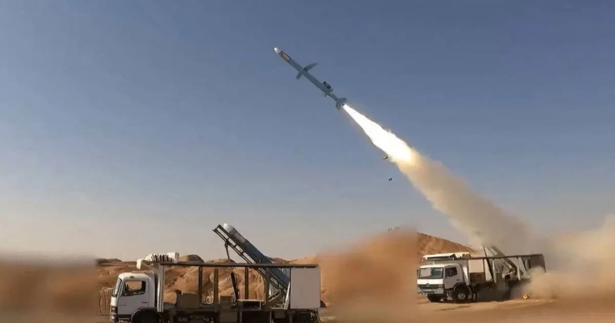 ইসরায়েলে আবারও ব্যালিস্টিক মিসাইল ছুড়ল ইরান