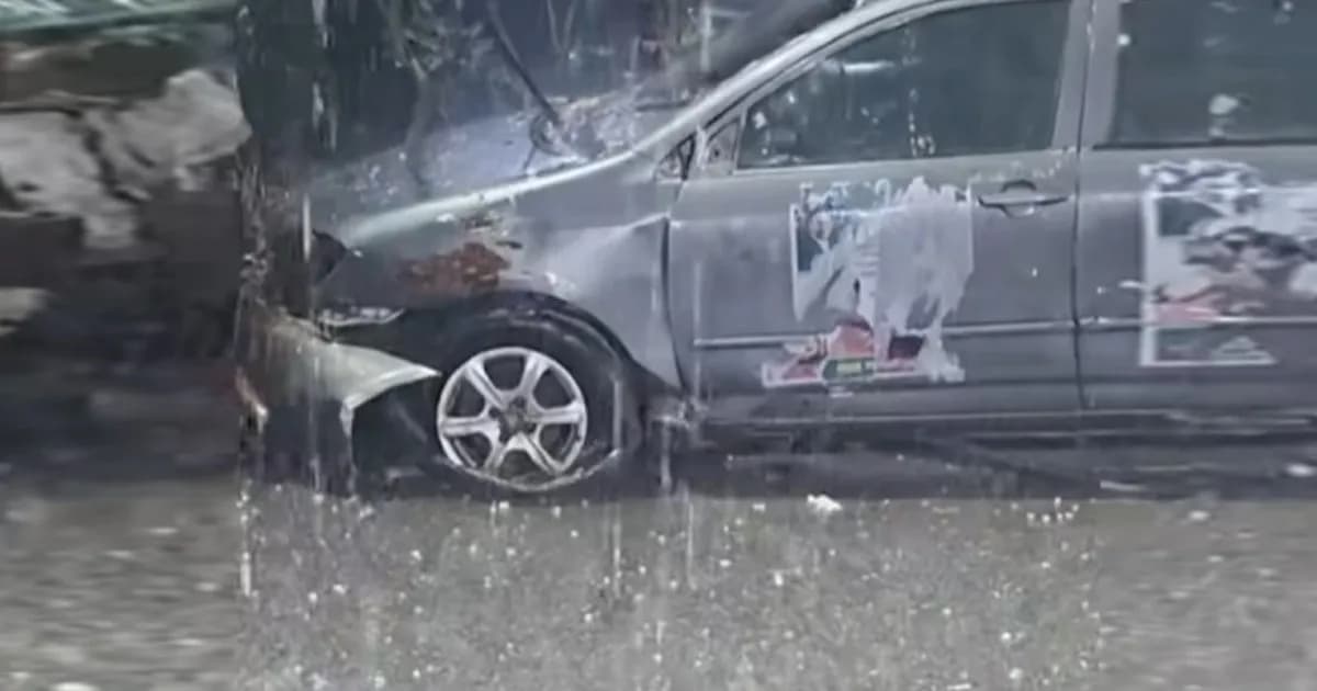 গুমোট গরমের পর শিলাবৃষ্টিতে কেঁপে উঠল রাজধানী