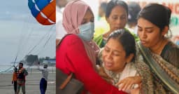 প্যারাসেইলিং দুর্ঘটনায় প্রাণ হারানো অক্ষরকে ঘিরে স্বজনদের আহাজারি