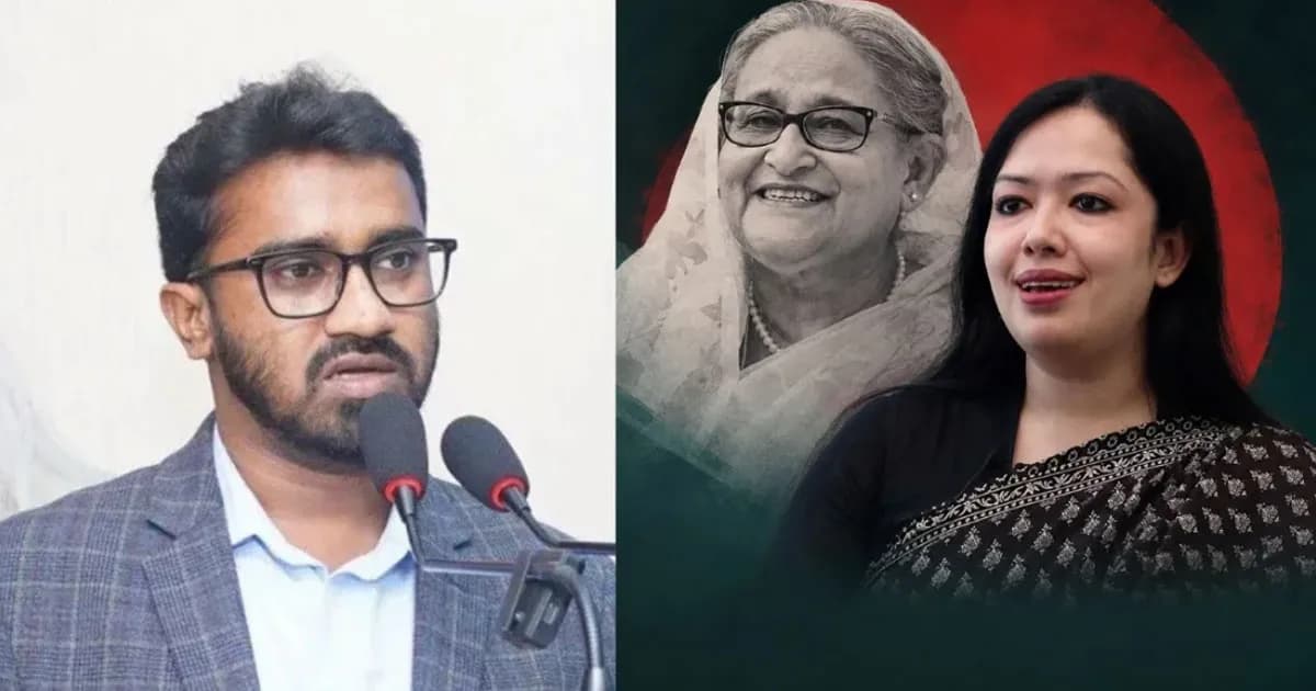 রুমিন ফারহানার মধ্যে শেখ হাসিনার ছায়া দেখা যায়: রাশেদ খাঁন