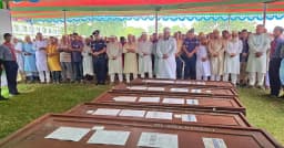 জানাজা শেষে নওগাঁর ৭ প্রবাসীর মরদেহ পরিবারের কাছে হস্তান্তর