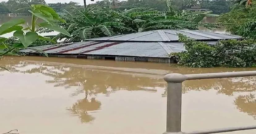 বাড়ছে নদীর পানি, ৫ জেলায় আকস্মিক বন্যার আশঙ্কা