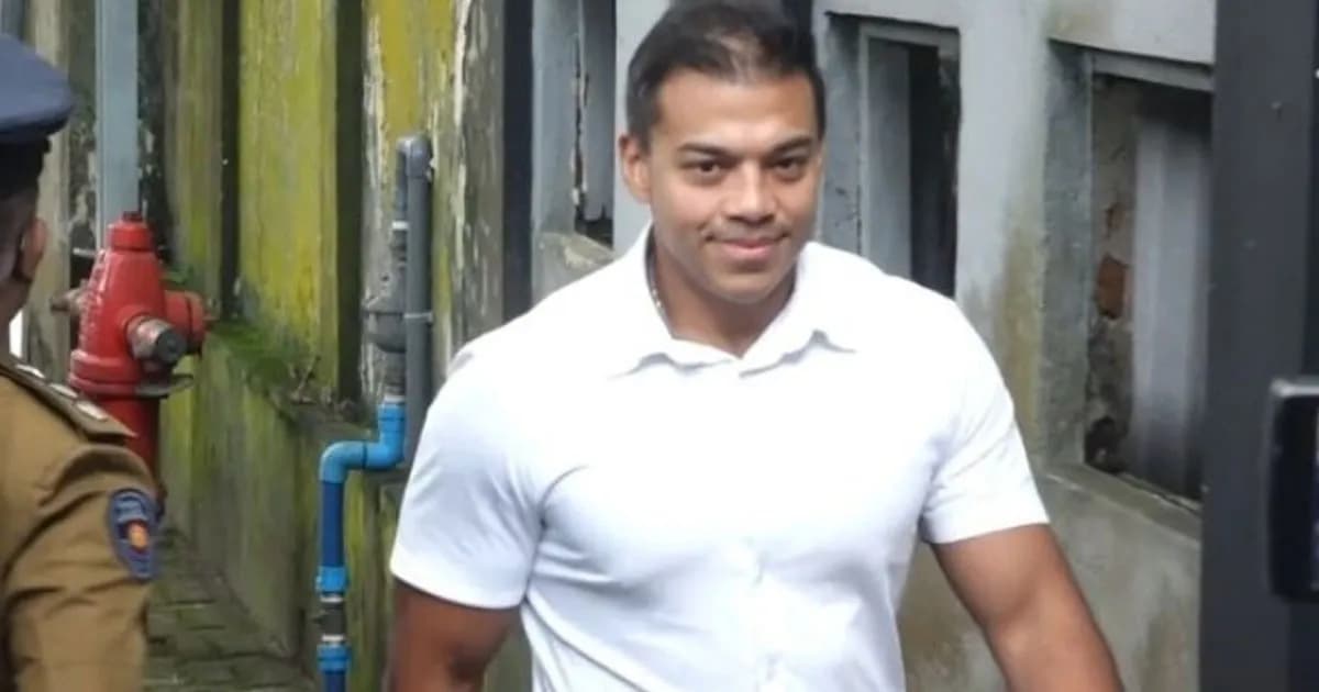 শ্রীলঙ্কার সাবেক প্রেসিডেন্টের ছেলে যোশিতা রাজাপাকসে গ্রেফতার