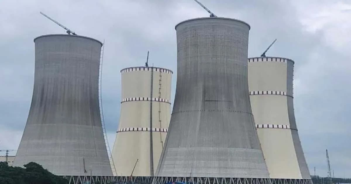 রূপপুর পারমাণবিক প্রকল্পে কাঠের স্তূপে অগ্নিকাণ্ড