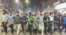 তেজগাঁও কলেজে শিক্ষার্থী হত্যার প্রতিবাদে জবিতে বিক্ষোভ