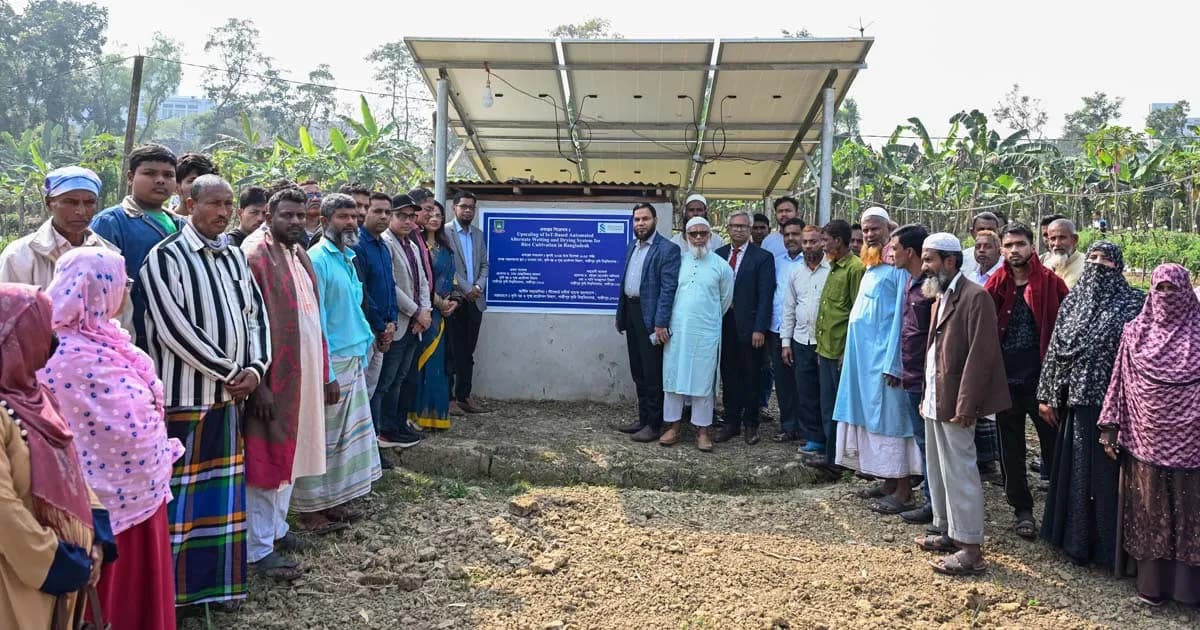 গাকৃবিতে স্মার্ট সেচে কৃষকের নতুন দিগন্ত