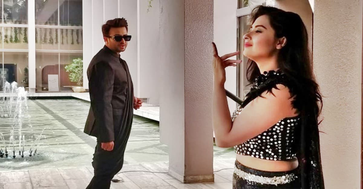 শুটিংয়ে ব্যস্ত শাকিব-বুবলী