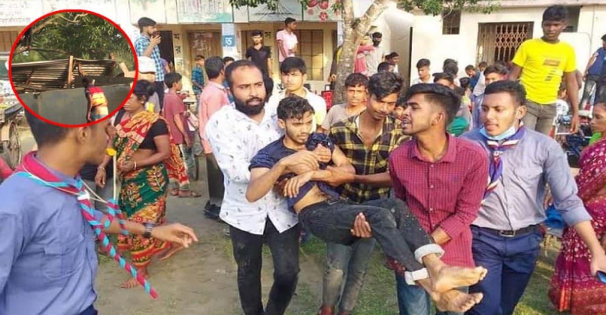 ব্যারিস্টার সুমনের ফুটবল খেলা দেখতে এসে নিহত ১ আহত ১০