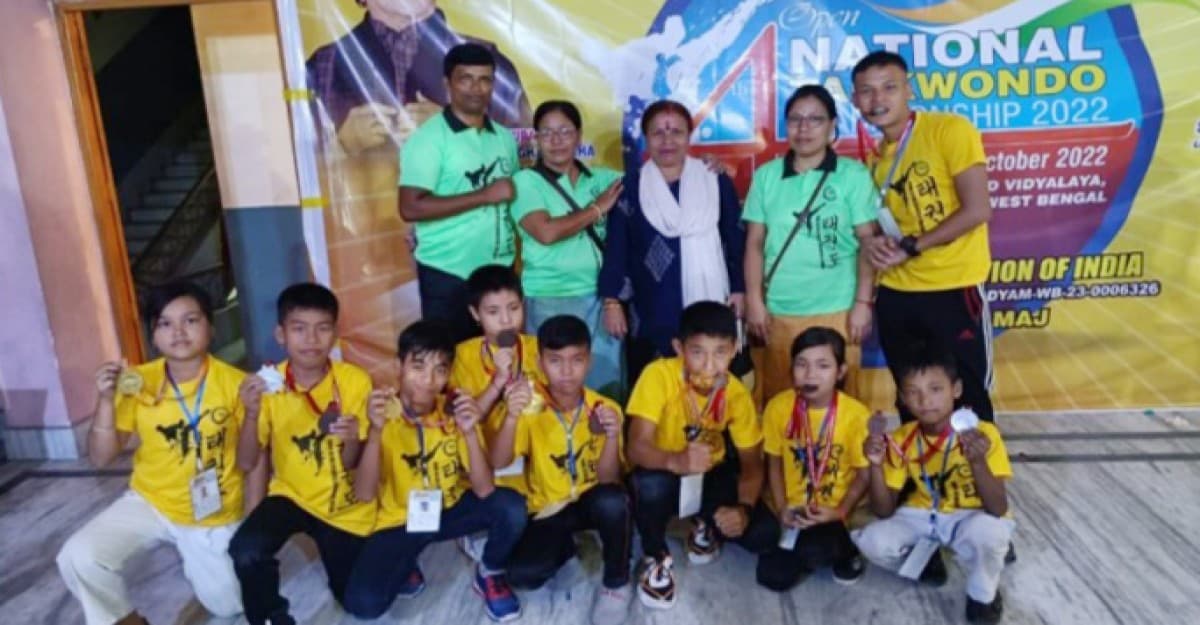 টাইকান্ডু চ্যাম্পিয়নশিপে আসামের হয়ে ১৫টি পদক অর্জন