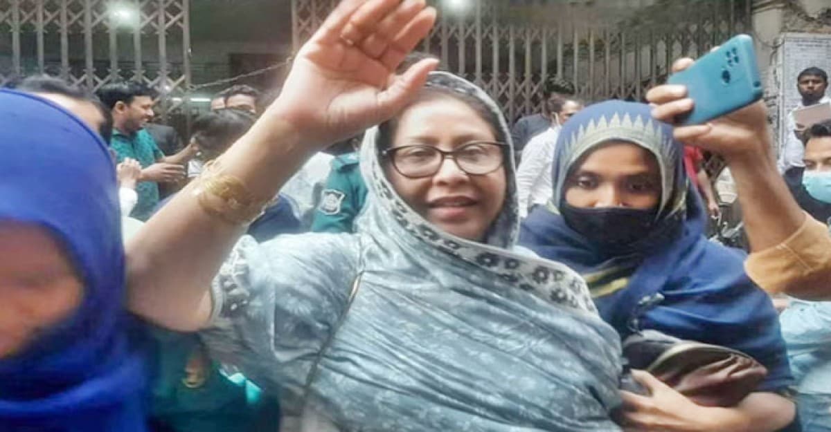 কারাগারে বিএনপি নেত্রী সুলতানা