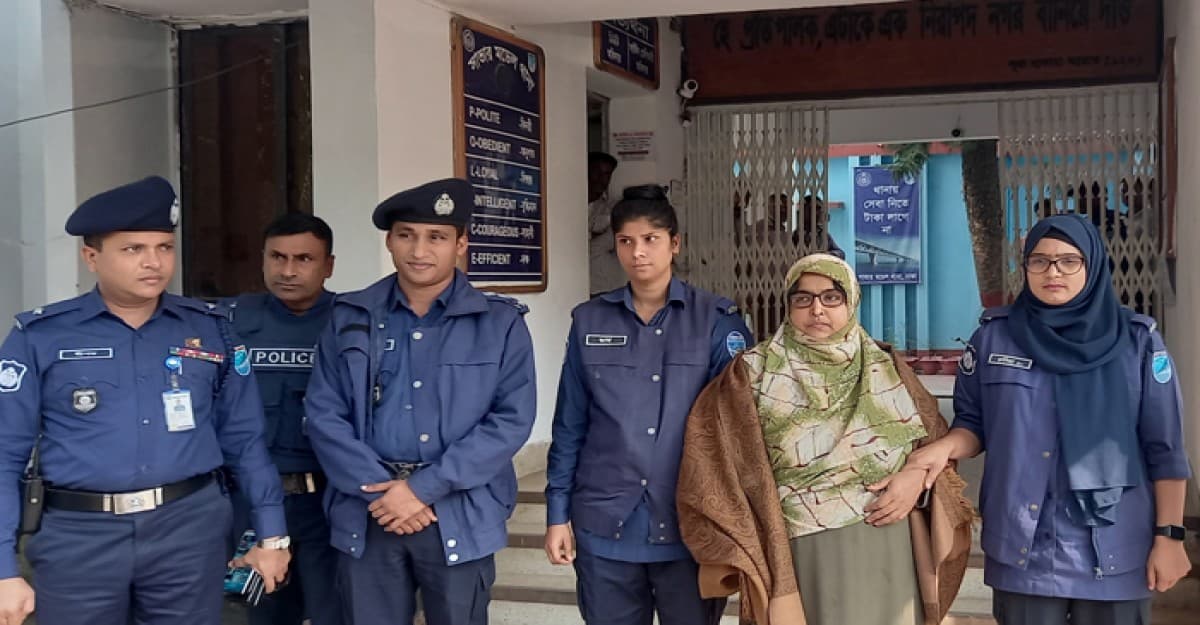 বাসায় ঢুকে বৃদ্ধাকে হত্যা, ৬ মাস পর গ্রেফতার নারী