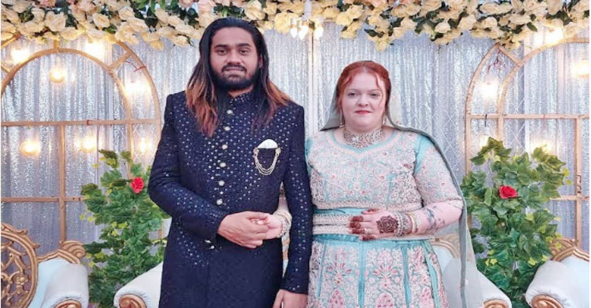 প্রেমের টানে জার্মানের তরুণী সিলেটে