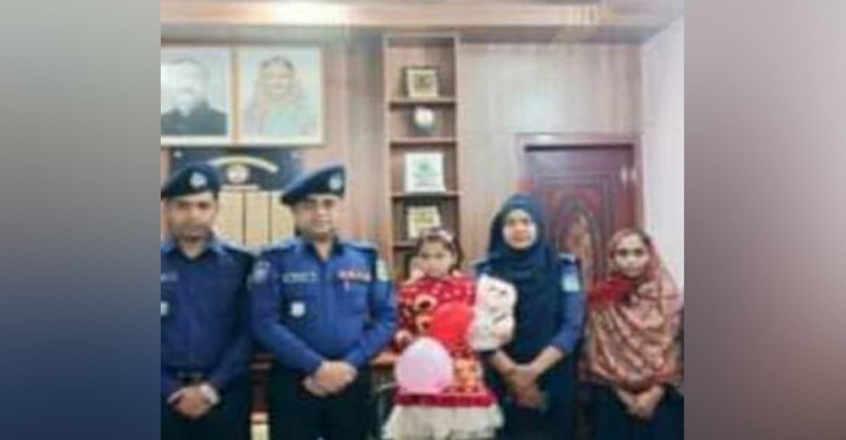 নিজের মেয়েকে গুম করলেন বাবা