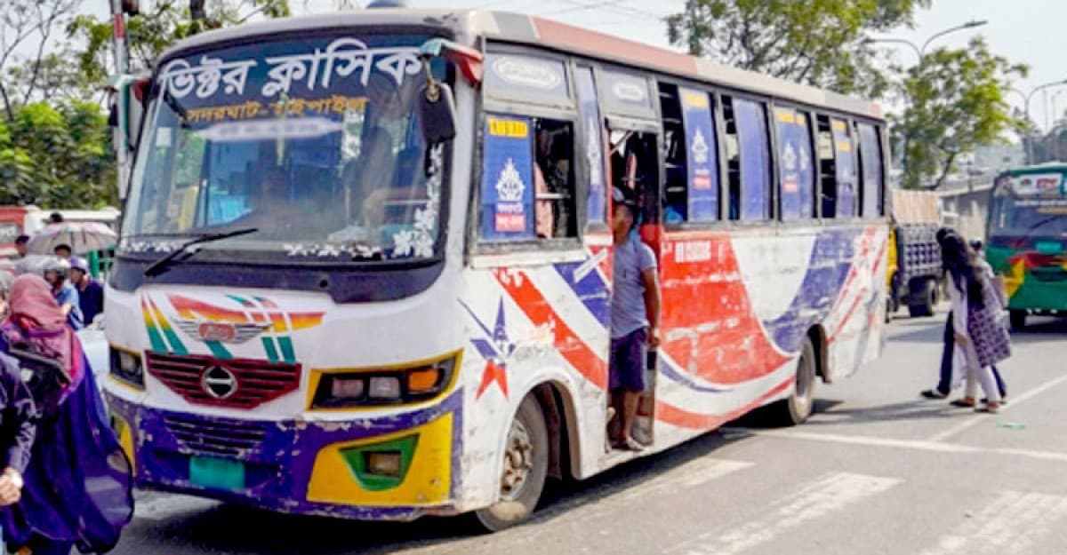 রাজধানীতে ভিক্টর বাসের ধাক্কায় প্রাণ গেলো নারীর