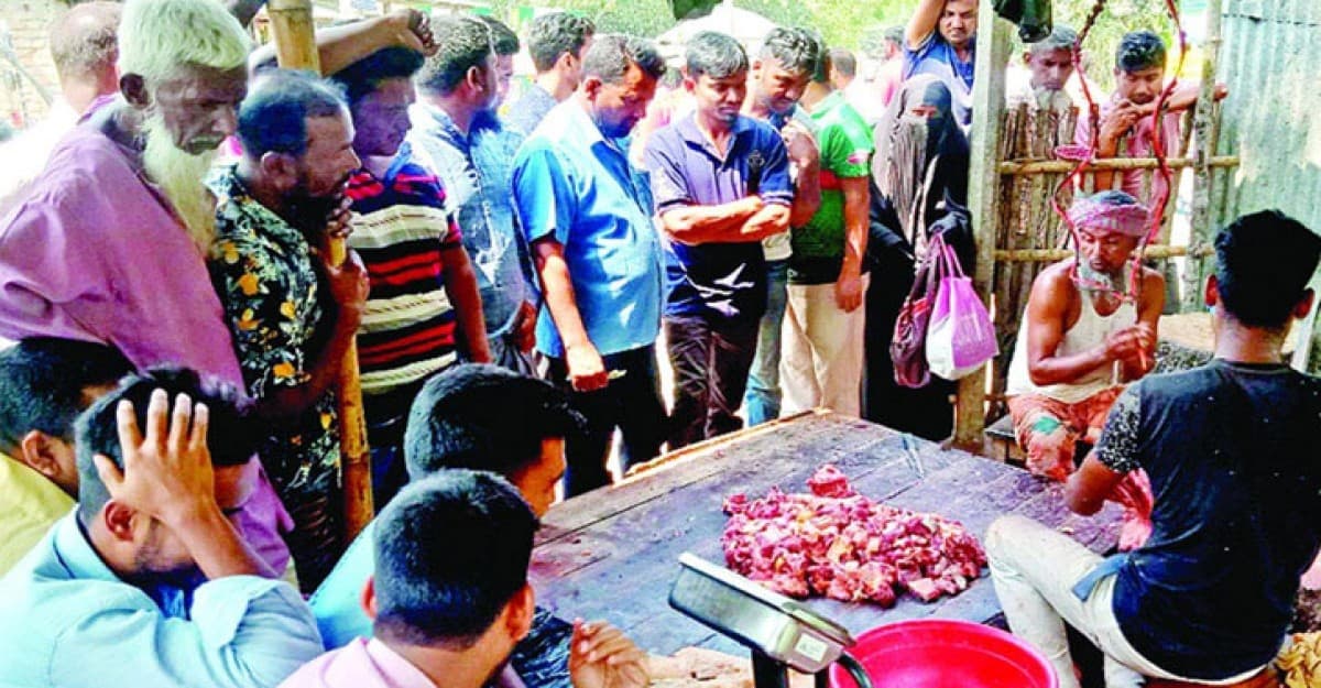 বগুড়ায় ৫৮০ টাকা কেজিতে গরুর মাংস বিক্রি