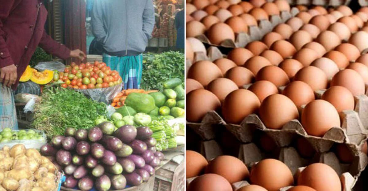 কমেছে সবজি-ডিমের দাম