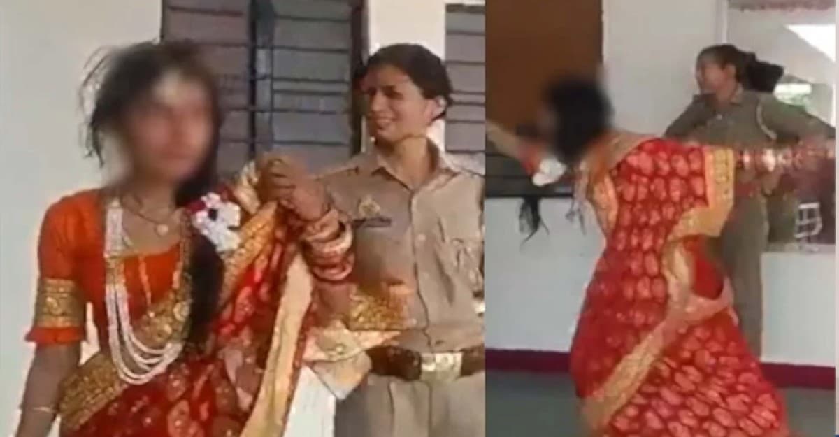 দুই বিয়ের দাবিতে থানায় ভাংচুর করলো তরুণী!