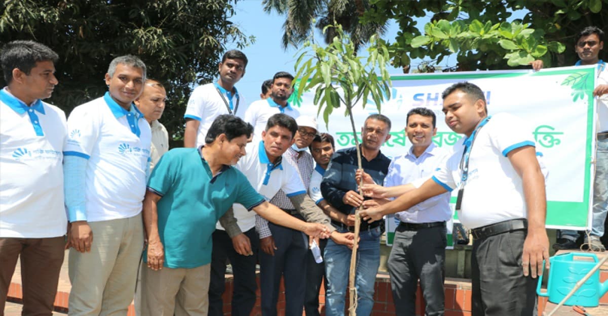 গোপালগঞ্জে শক্তি ফাউন্ডেশনের বৃক্ষরোপণ কর্মসূচী পালন