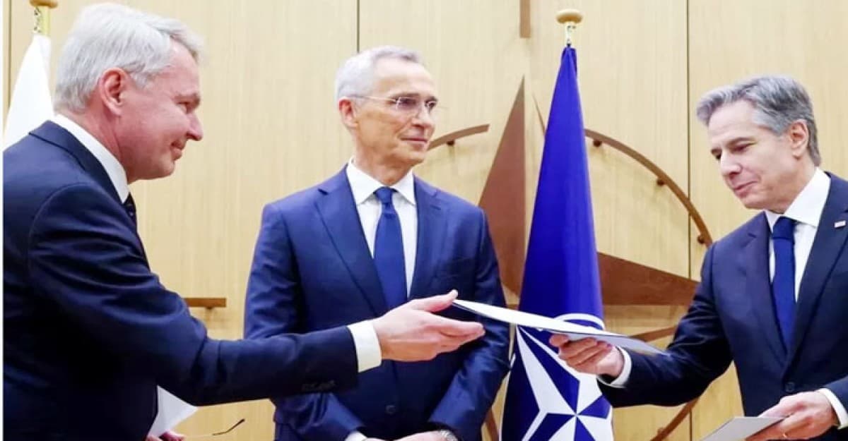 ন্যাটোতে যোগ দিল ফিনল্যান্ড