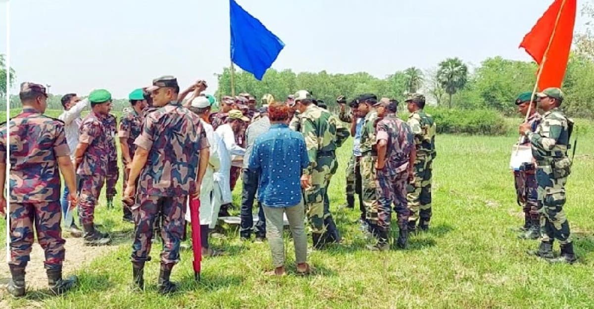 ভারতের কাছ জমি ফেরত পেল বাংলাদেশ