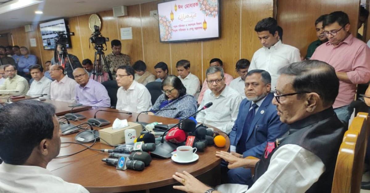 ঈদযাত্রা স্বস্তিদায়ক ছিল: ওবায়দুল কাদের