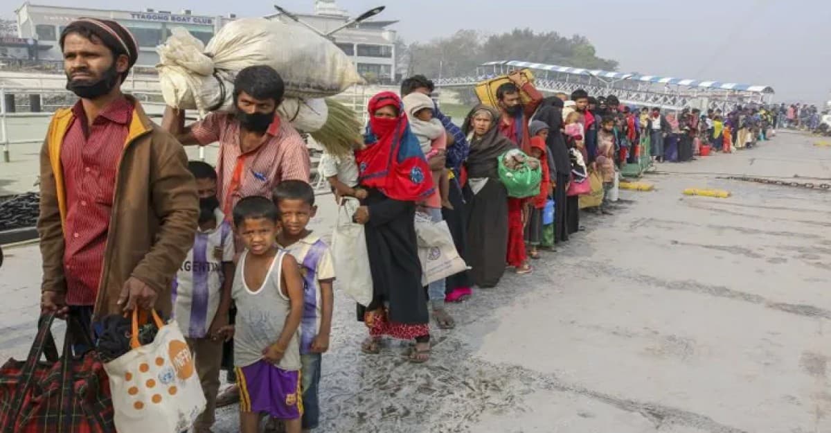 জাপানের সমালোচনায় জাতিসংঘঃ রোহিঙ্গা ইস্যু