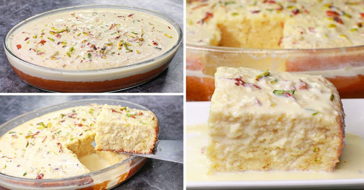 তৈরি করুন মালাই কেক